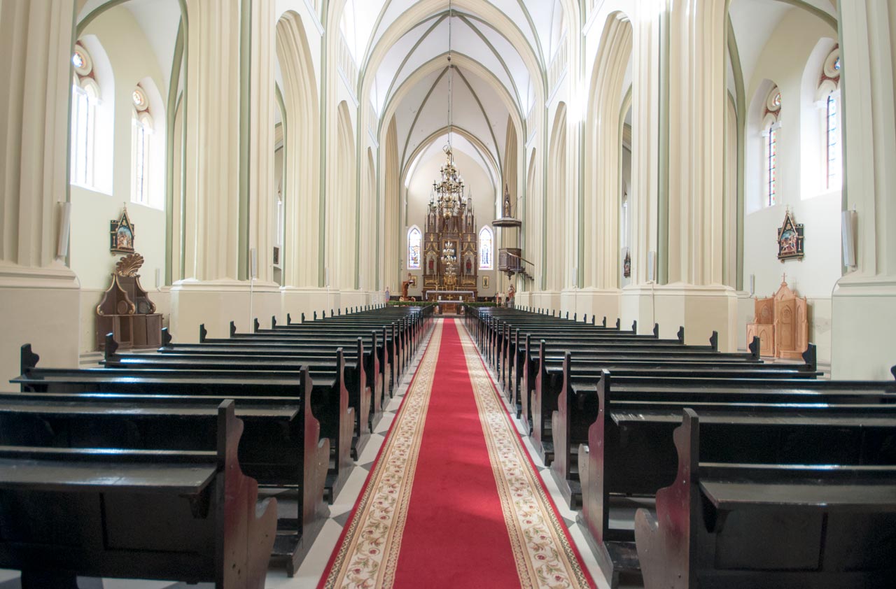 Костел в Гервятах